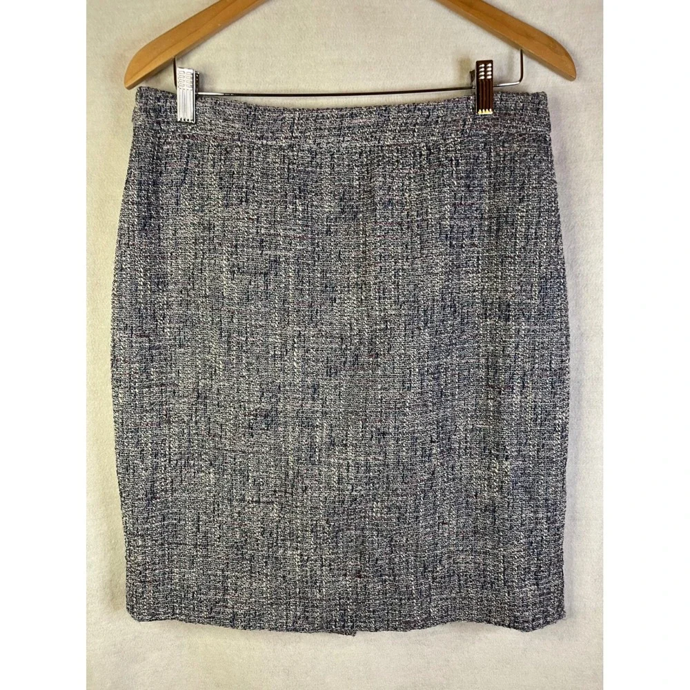 J CREW Tweed Pencil Skirt Sz 10